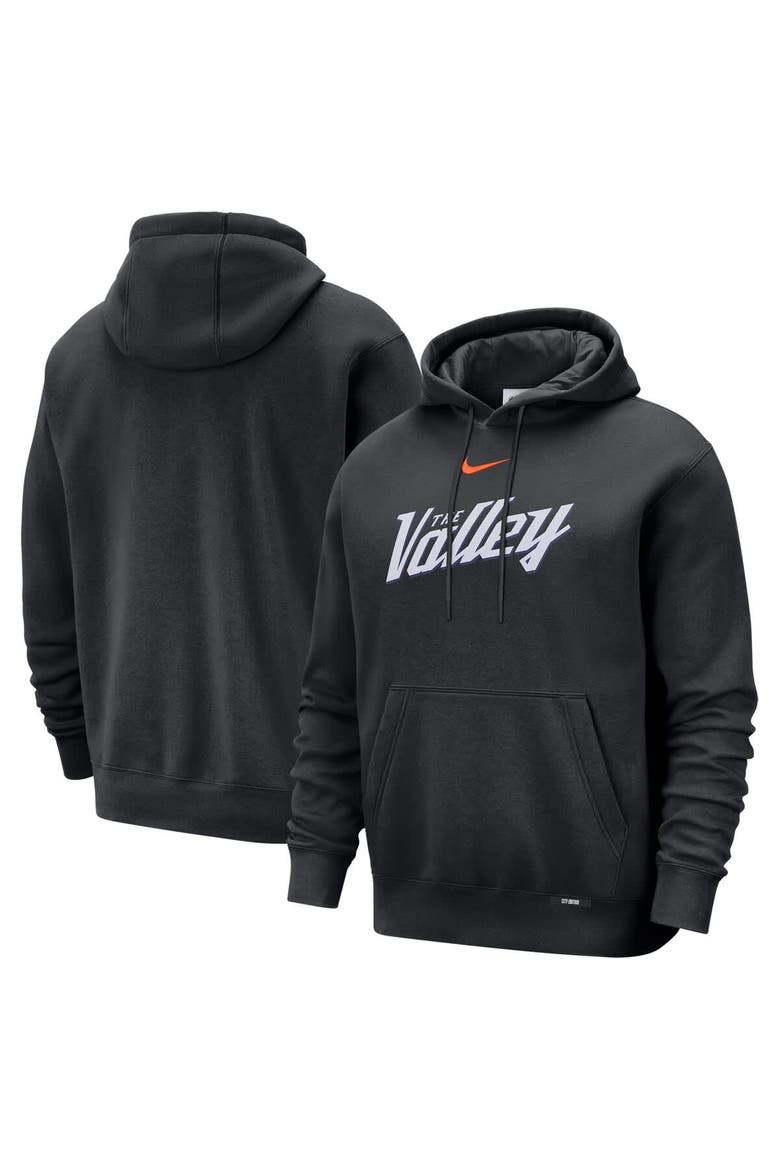 Men's Nike  Black Phoenix Suns 2025/26 City Edition Essential Remix Club Hoodie, Main, color, Black