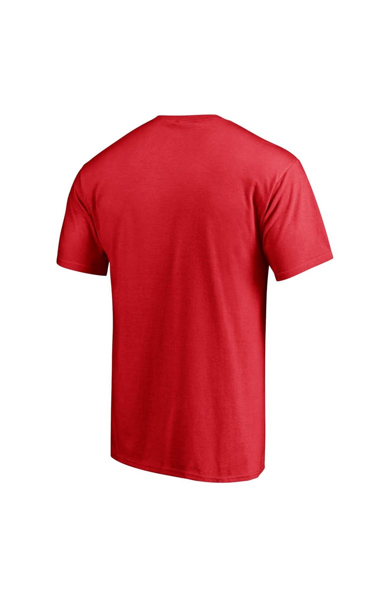 FANATICS Men's Fanatics Branded Red Cincinnati Reds Hometown Logo T-Shirt, Alternate, color, 