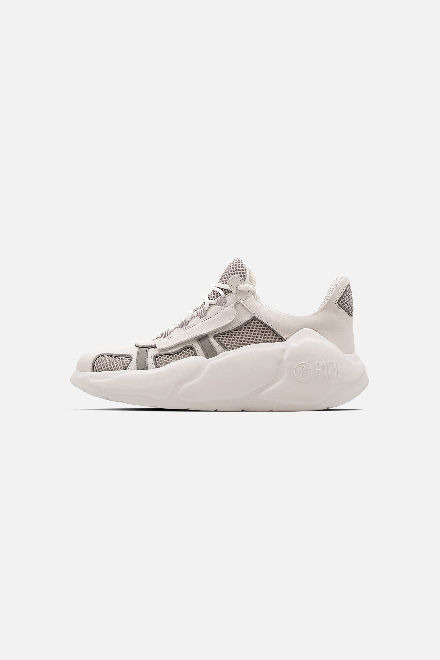 Fini Desiderata V2 White Mocha Sneaker  - Unisex, Main, color, White