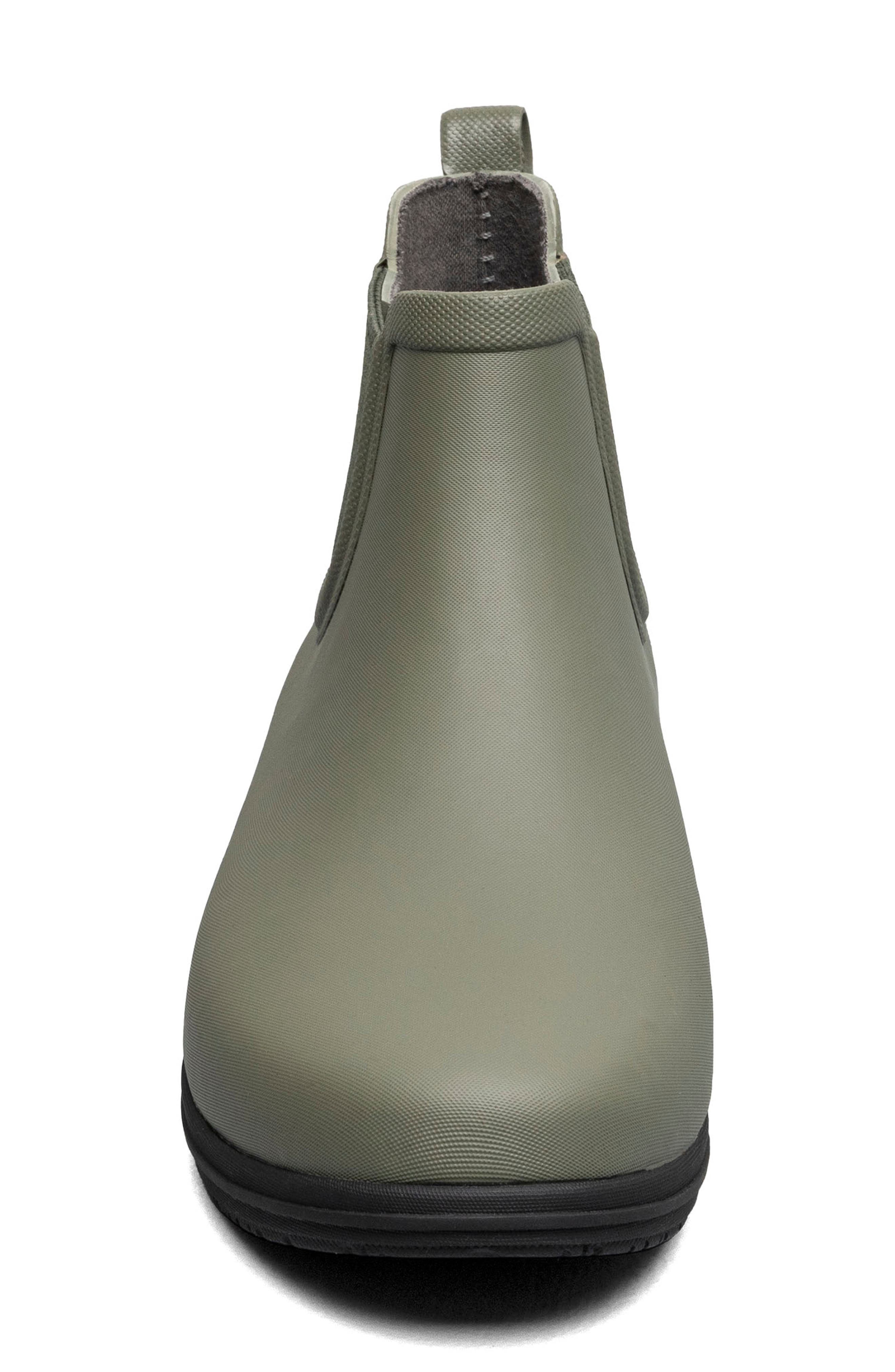 Bogs Sweetpea II Waterproof Chelsea Boot, Alternate, color, Dark Green