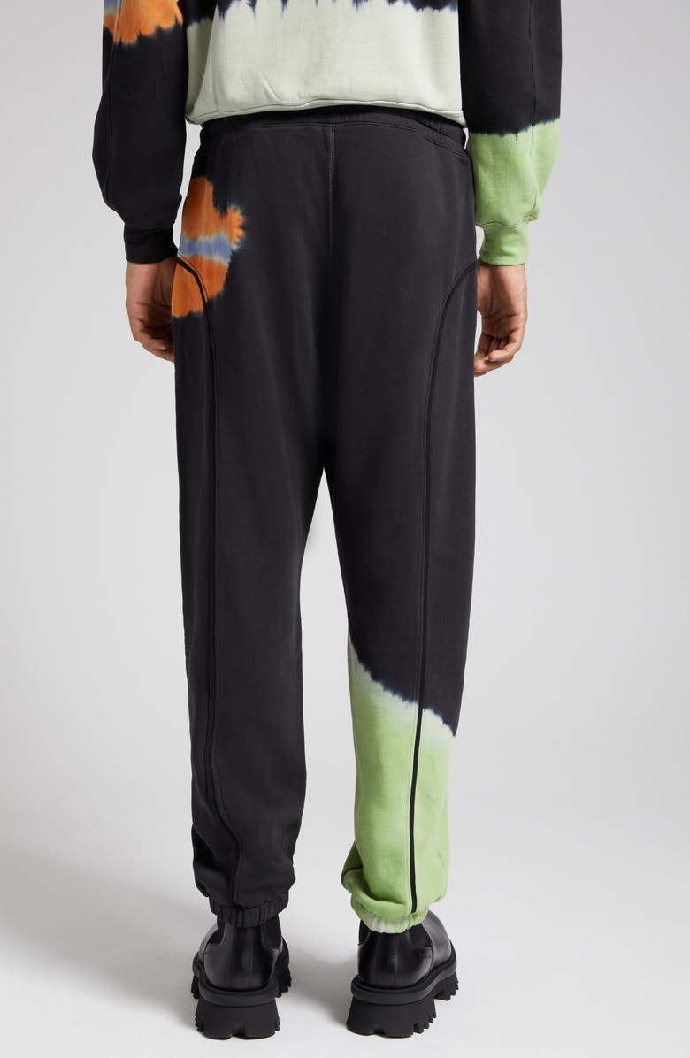 Eckhaus Latta Atmosphere Tie Dye Sweatpants, Alternate, color,