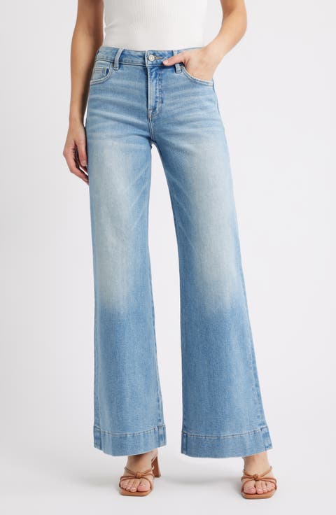 Star Mid Rise Flare Jeans