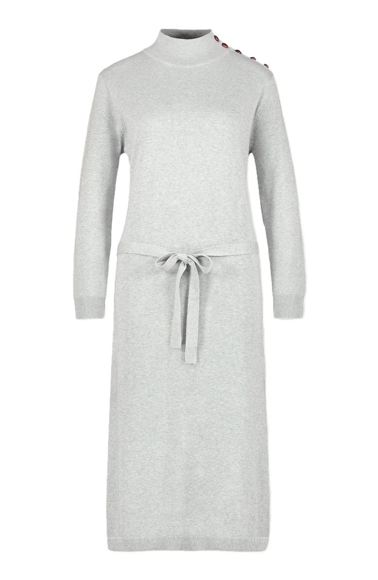 Hope & Henry Women's Mock Neck Sweater Dress with Button Detail, Alternate, color, 