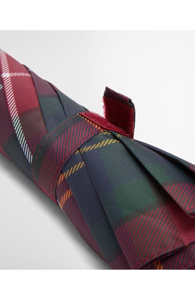 Barbour Tartan Walker Umbrella, Alternate, color, Winterberry Tartan