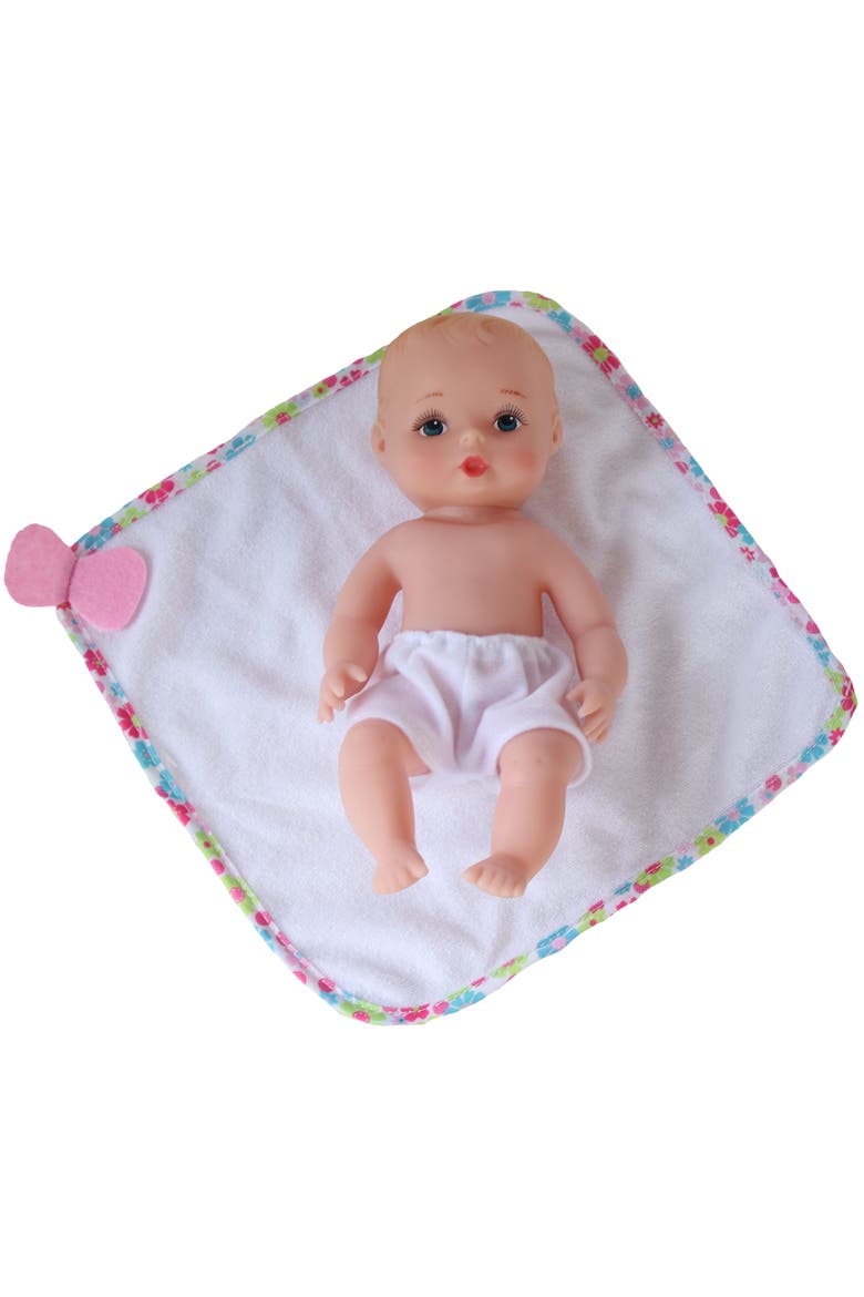 First 9" Bathtime Baby Softina, Main, color, Multicolored