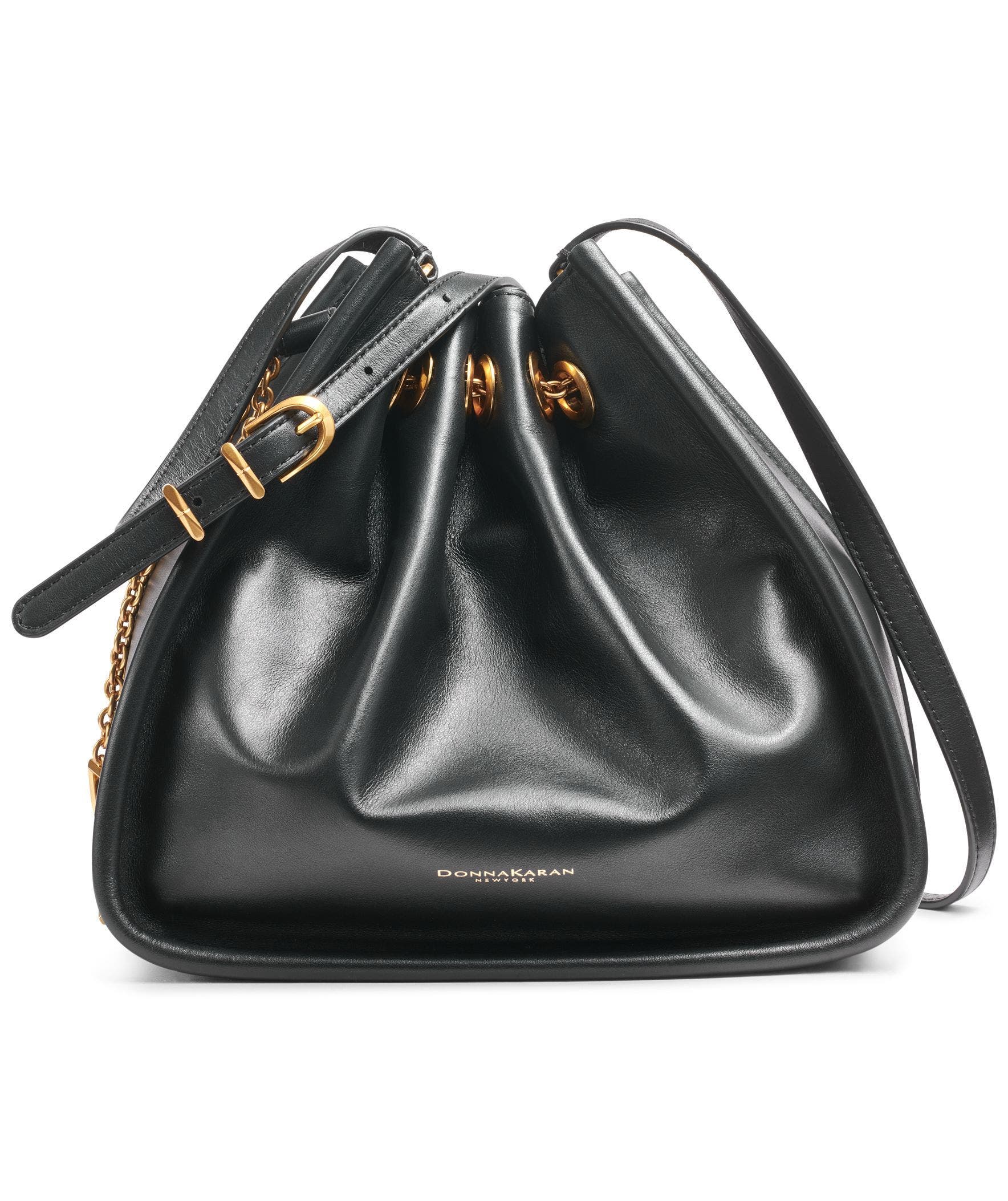 Donna Karan New York Plainview Crossbody, Main, color, Blk/Gold