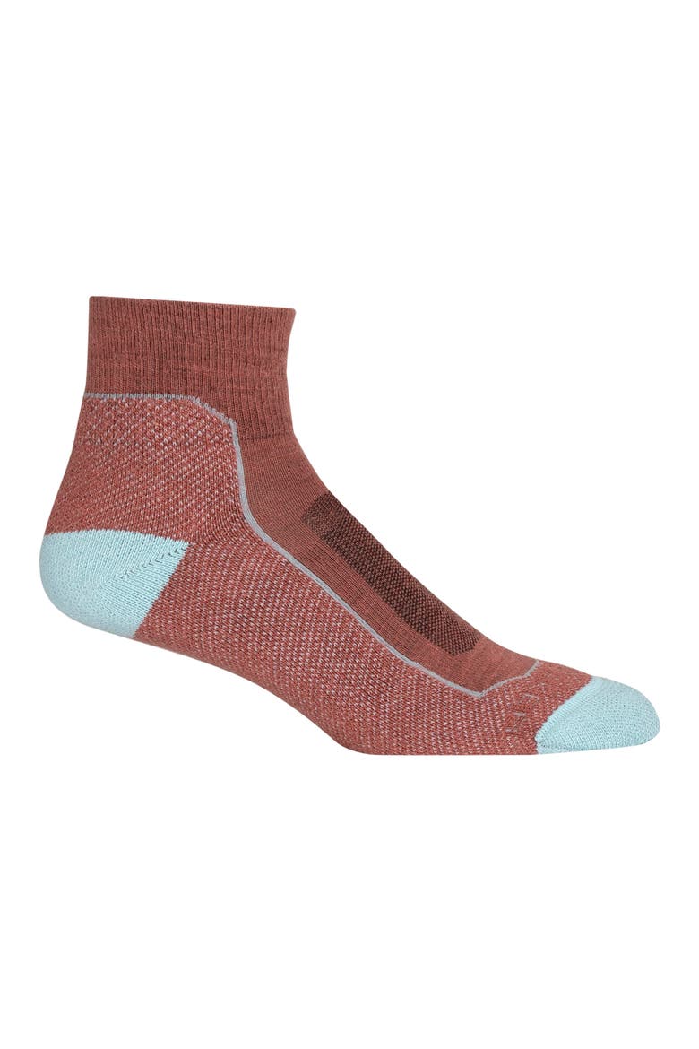 Hike+ Lite Mini Crew Socks, Alternate, color, GRAPE/ HAZE/ BLIZZARD HEATHER