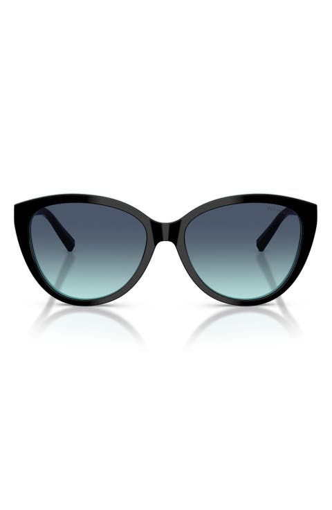 56mm Cat Eye Sunglasses