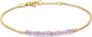 Eloise Jewelry Cosmos Bracelet with Natural Gemstones. Handmade in Italy