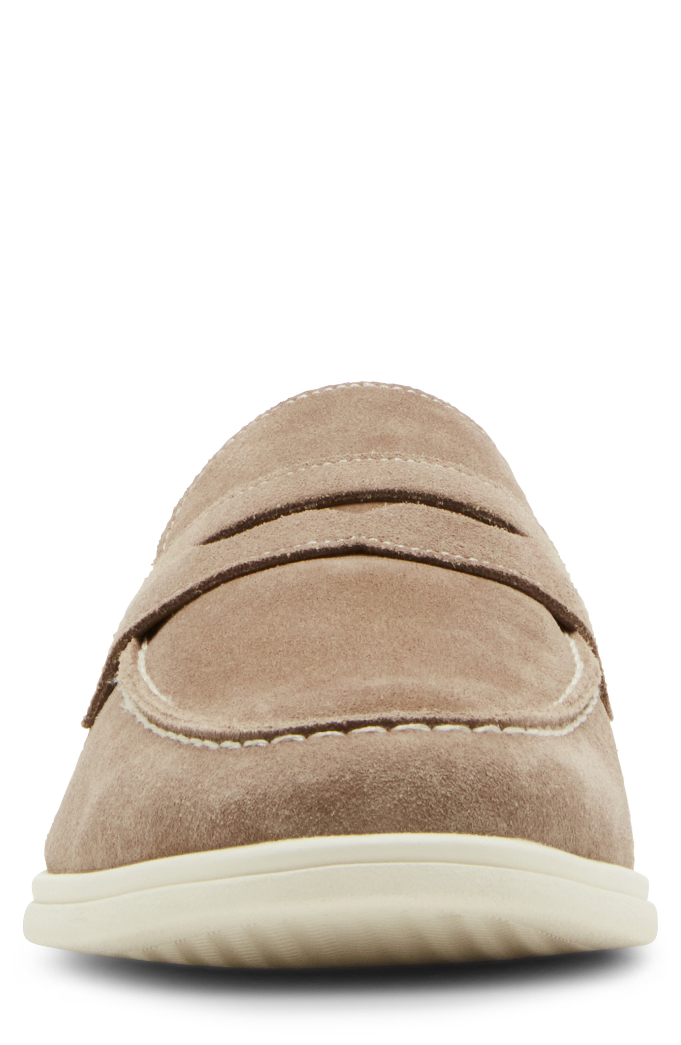 Laguna Penny Loafer, Alternate, color, SAND SUEDE