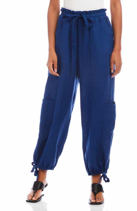 Charo Tie Waist Cargo Pants