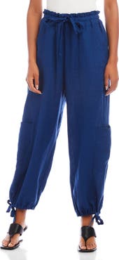 FIFTEEN TWENTY Charo Tie Waist Cargo Pants