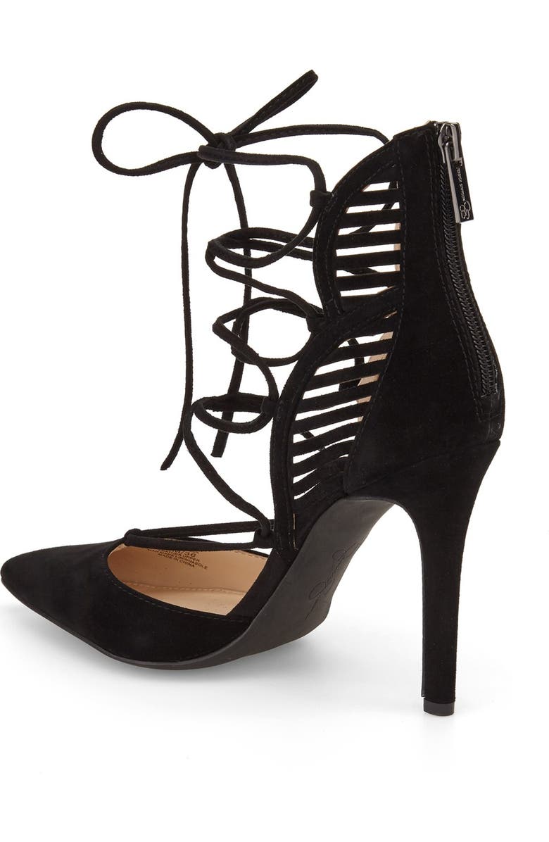 Jessica Simpson 'Cynessa' Ghillie Cage Pump, Alternate, color,