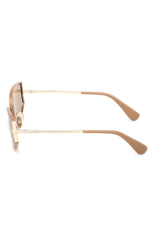 Max Mara Menton 58mm Cat Eye Sunglasses In Brown