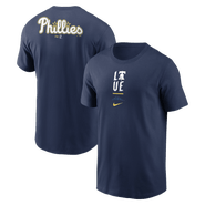 Nike Men's Nike Navy Philadelphia Phillies City Connect 2-Hit T-Shirt