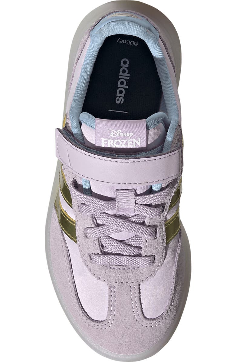 adidas Kids' Barreda Decode Sneaker, Alternate, color, Lavender/ Gold Met./ Glow Blue