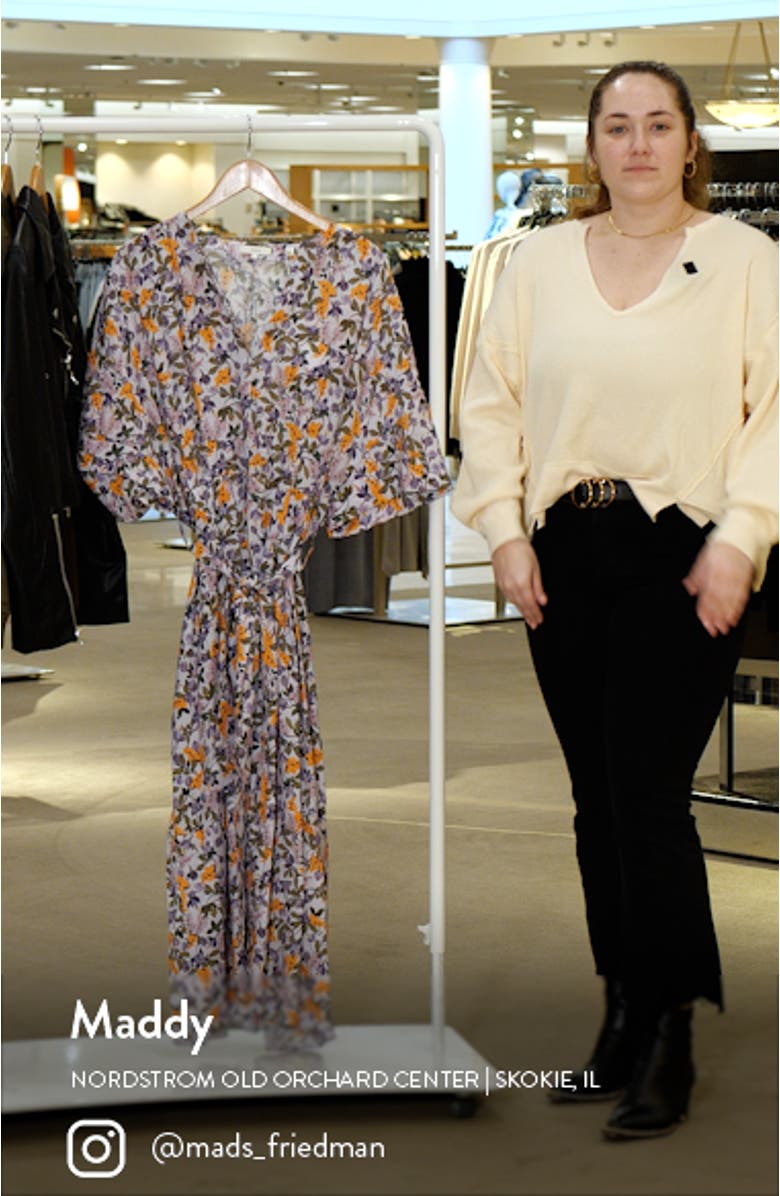 Wisteria Vine Belted Dress, sales video thumbnail