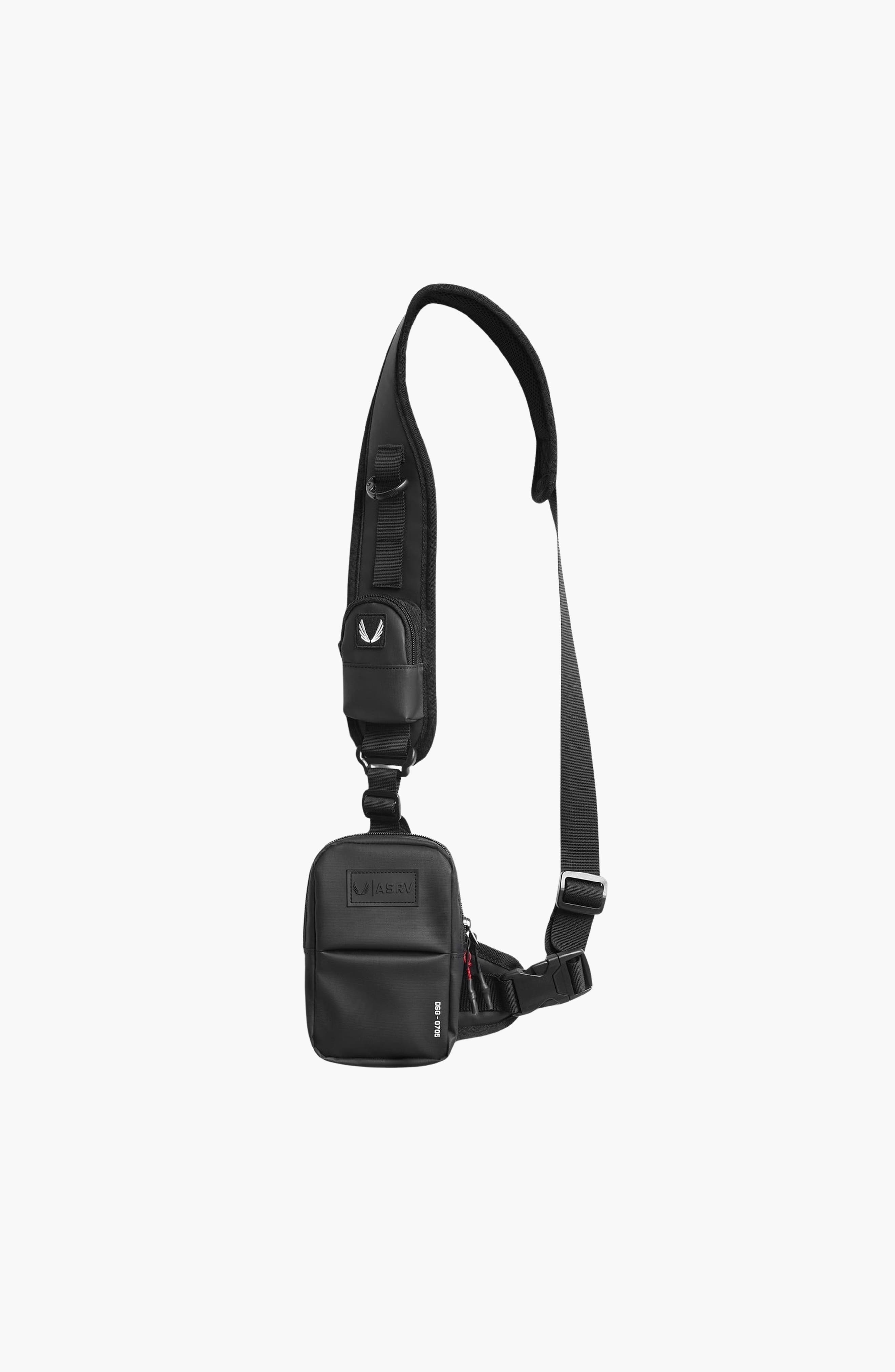 Waterproof Holster Sling Bag, Main, color, Black