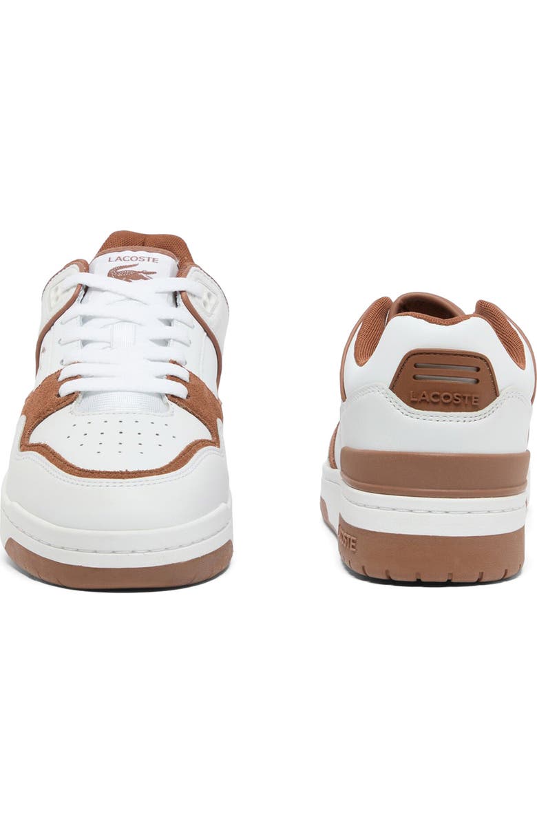 Lacoste Core Essential Sneaker, Alternate, color, White/ Brown