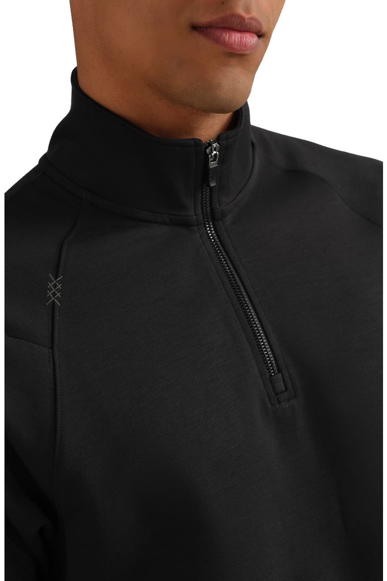 Dreamstate Quarter Zip Pullover, Alternate, color, PURE BLACK