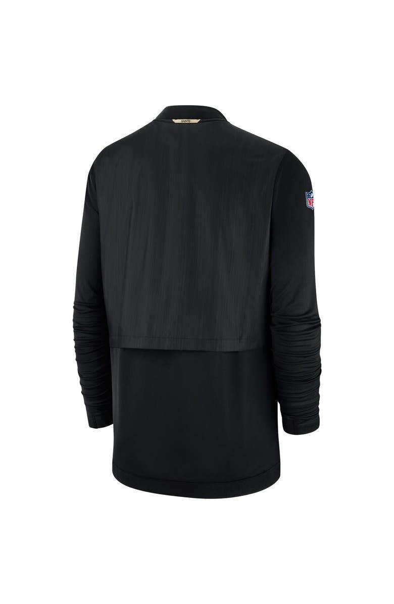 Nike Men's Nike Black New Orleans Saints Sideline Elite Hybrid Full-Zip Jacket, Alternate, color, 