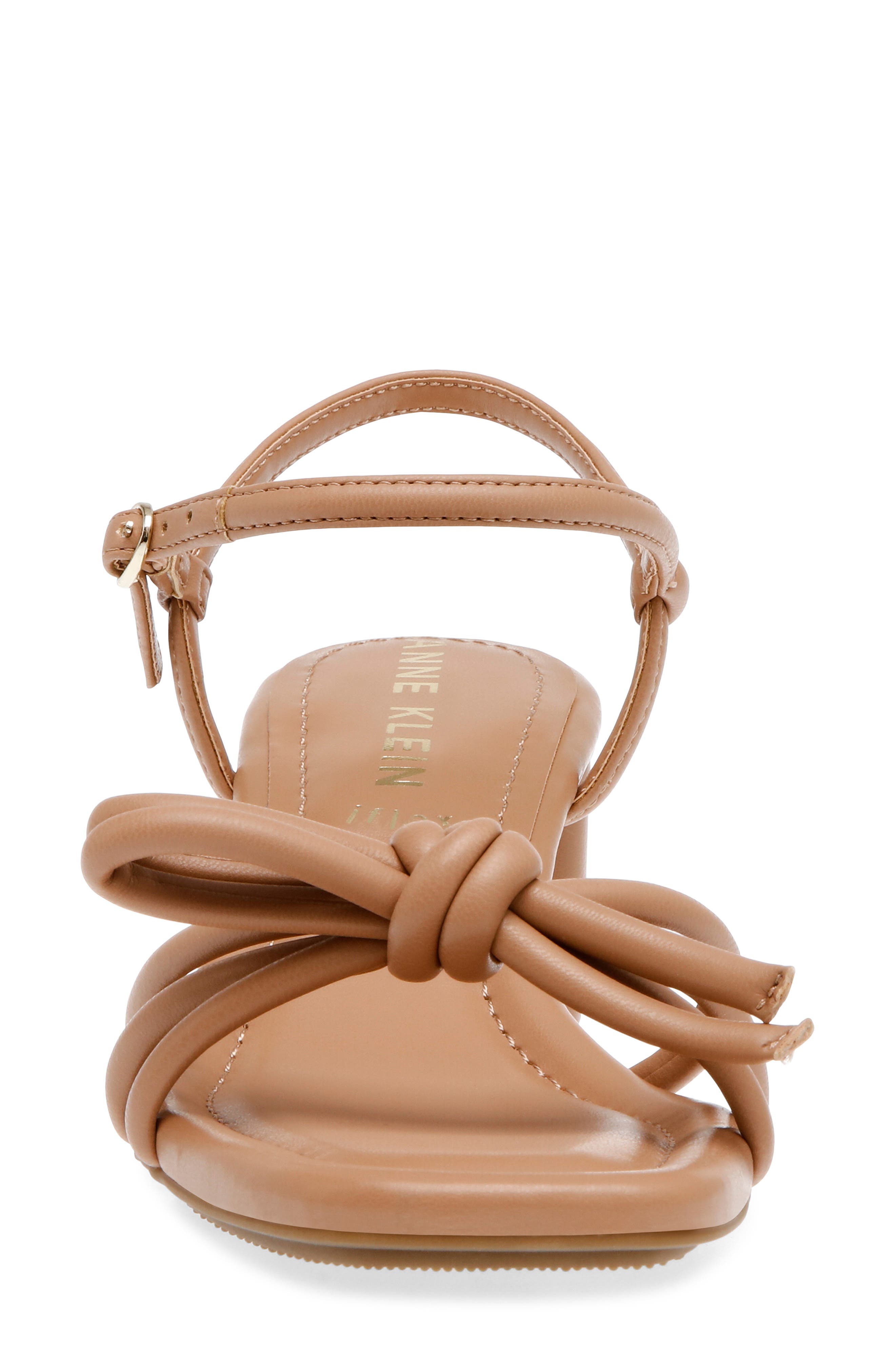 Anne Klein Strappy Sandal, Alternate, color, Tan