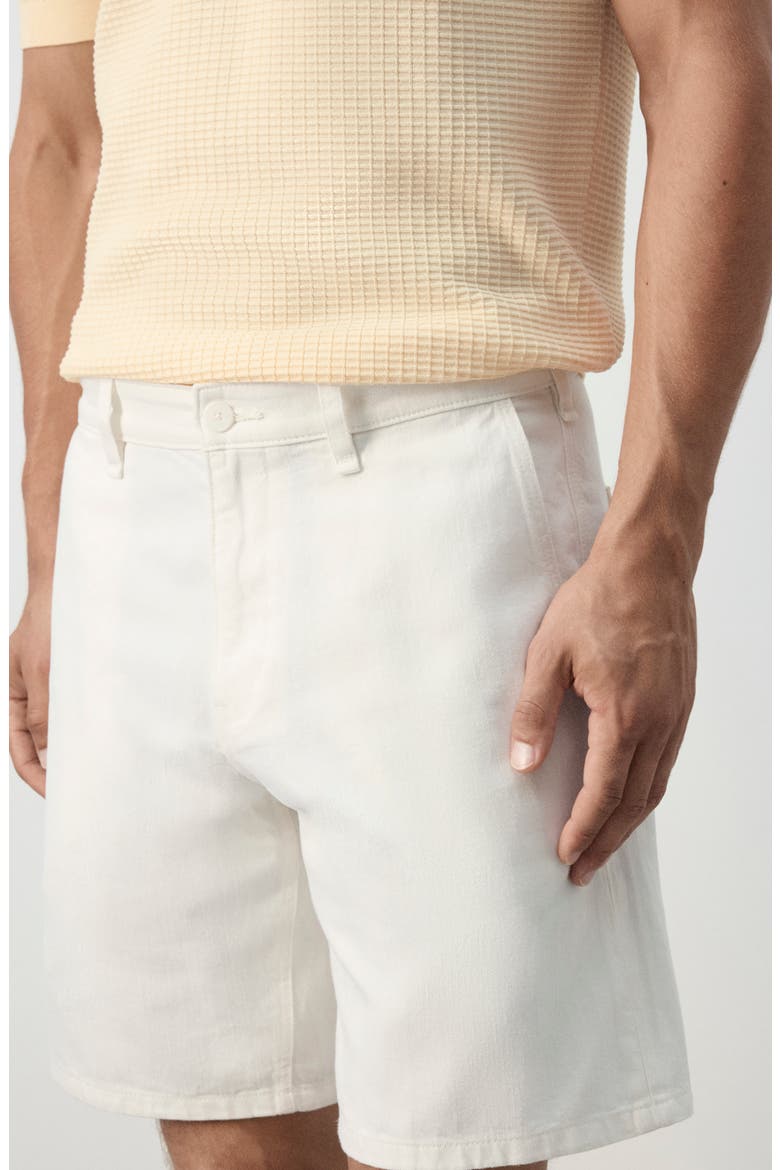 Regular Fit Bermuda Shorts, Alternate, color, OFF WHITE