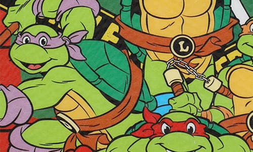 Bioworld Kids' Tmnt Backpack With Lunch Bag In Black