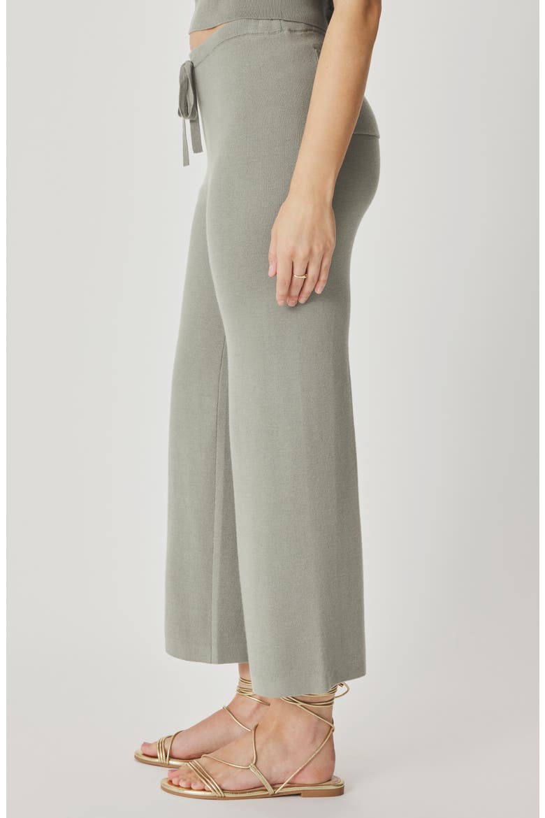 Christa Crop Sweater Pants, Alternate, color, EUCALYPTUS GREEN