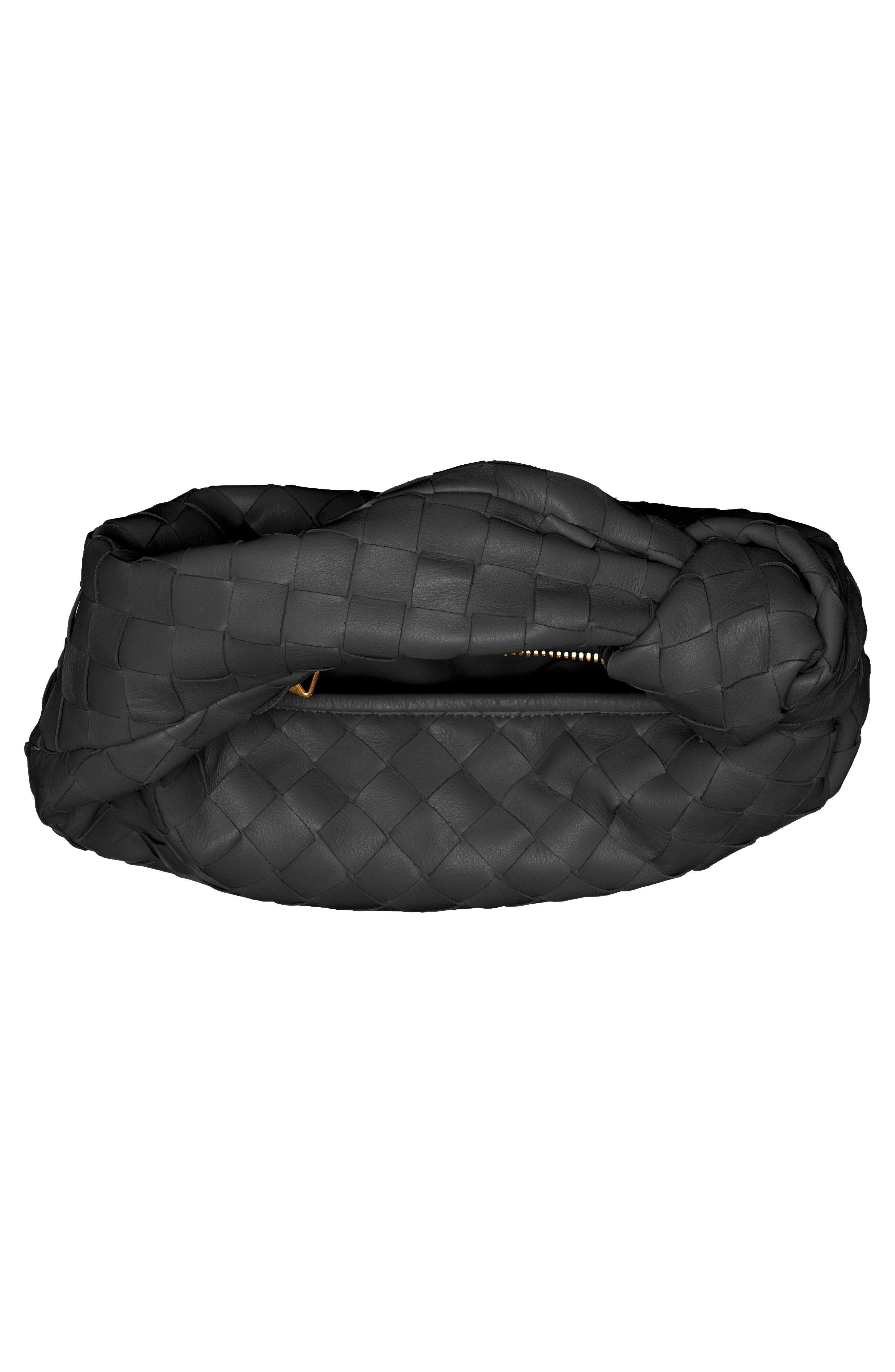 Bottega Veneta Mini Jodie Leather Hobo, Alternate, color, 