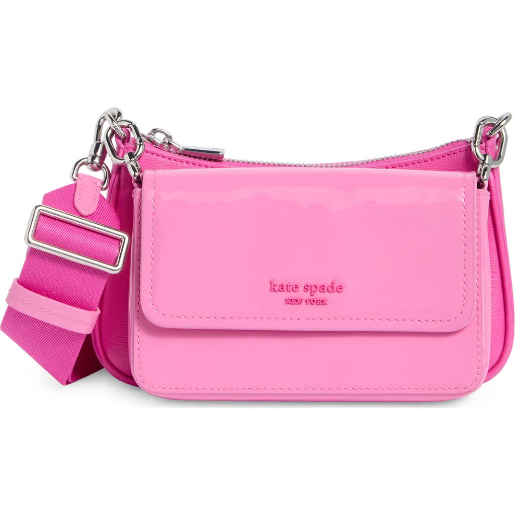 Kate Spade New York Double Up Patent Leather Crossbody Bag