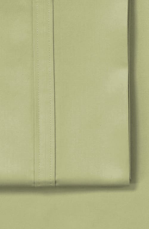 Azores Home 500 Thread Count Cotton Sateen Sheet Set In Green