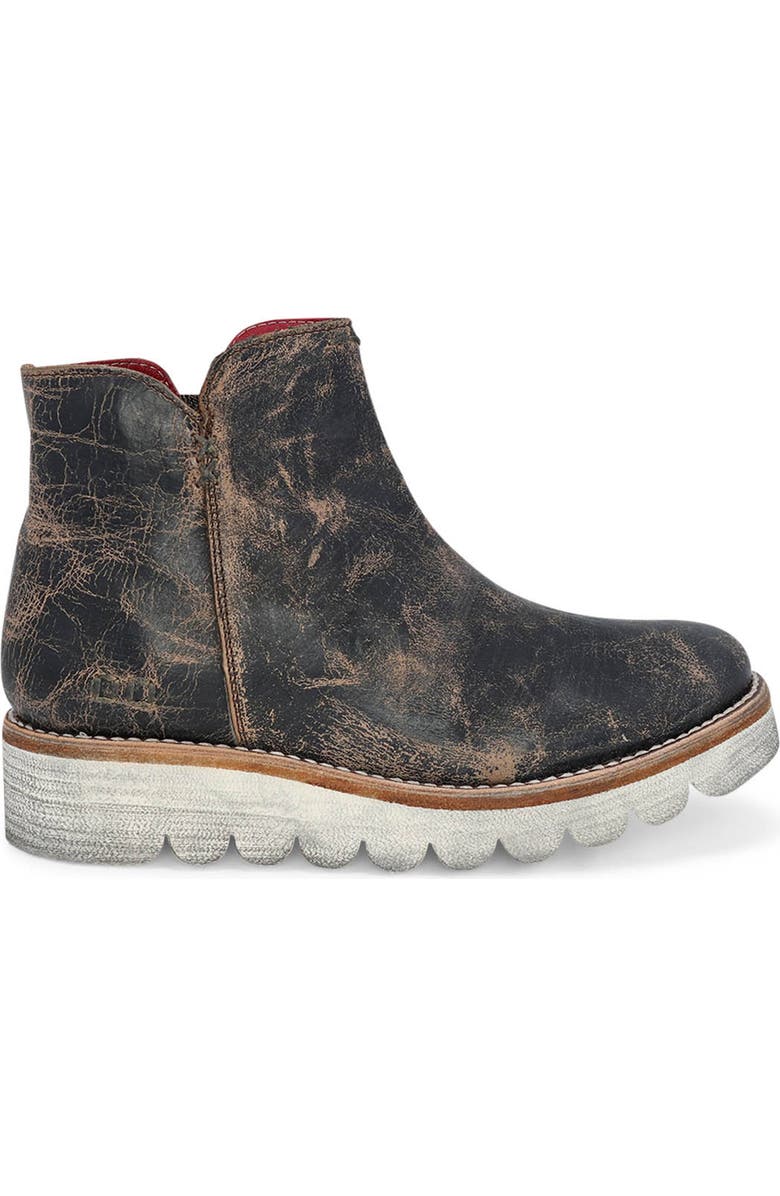 Bed Stu Lydyi Platform Bootie, Alternate, color, Black Lux