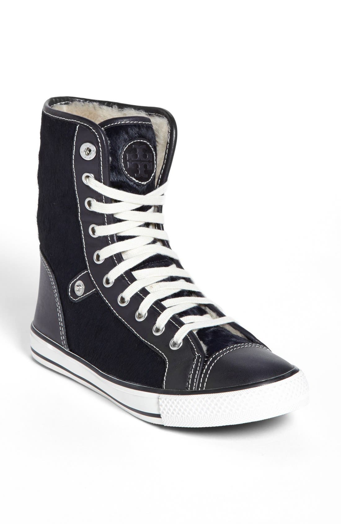 'Benjamin' High Top Sneaker, Main, color, BRIGHT NAVY