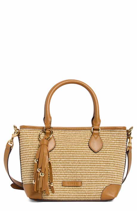 AIMEE Ibiza Raffia Mini Tote Handbag