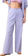 Marine Layer Seersucker Wide Leg Pants