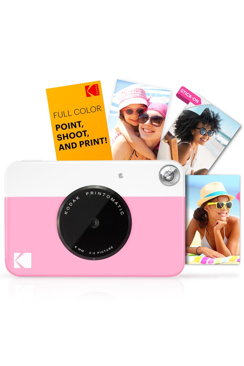 Instant Camera + 75 Photo Sheets, Alternate, color, Pink