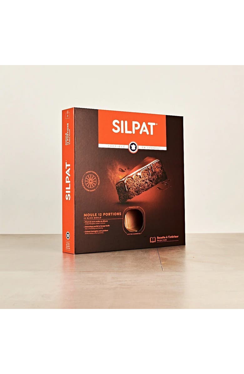 Silpat Silicone Round Cake Mold, 12 Portions, Alternate, color, Orange