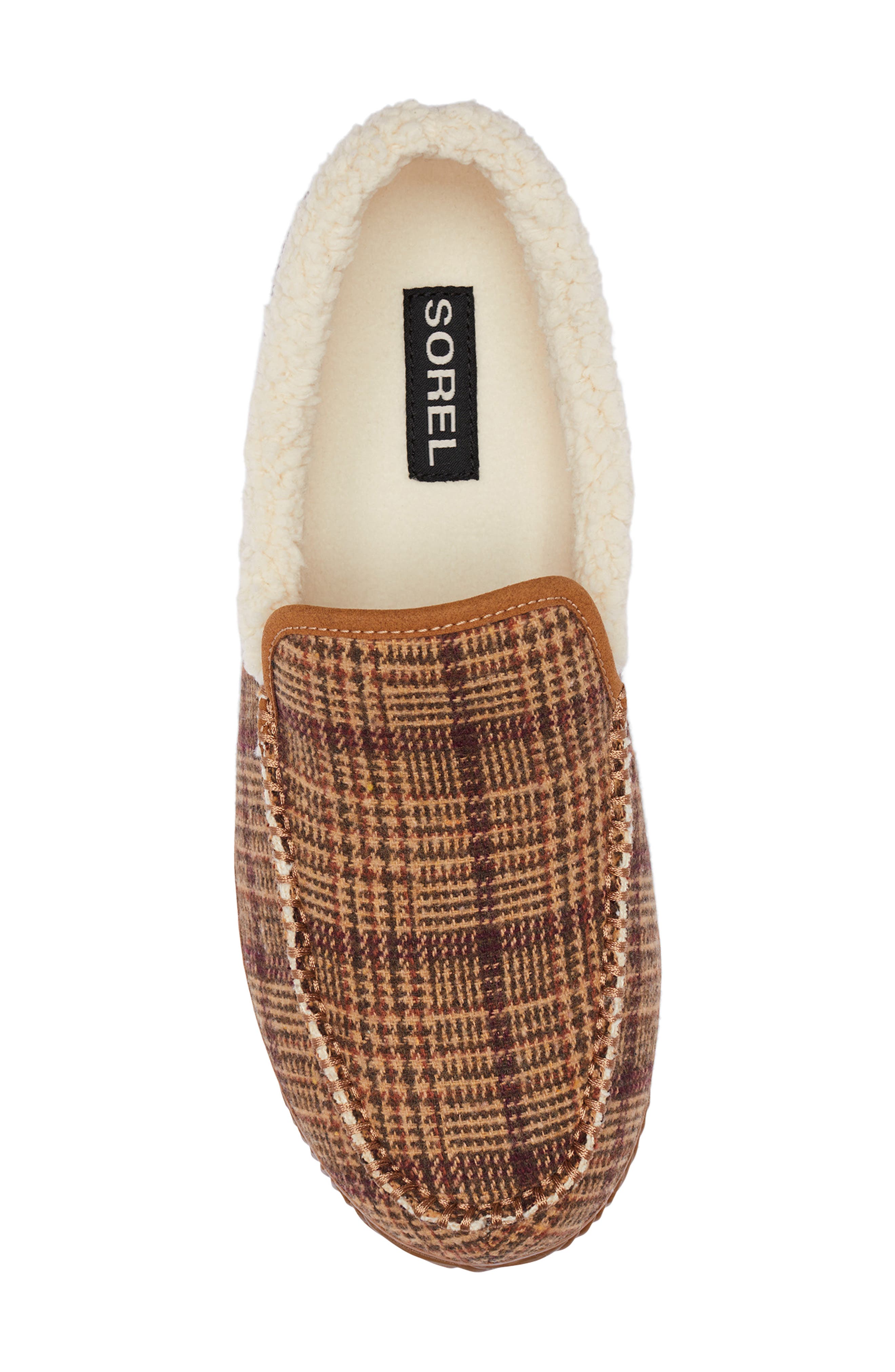 SOREL Dude Faux Fur Lined Slipper, Alternate, color, 