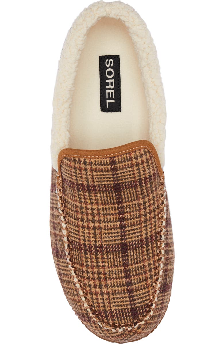 SOREL Dude Faux Fur Lined Slipper, Alternate, color,