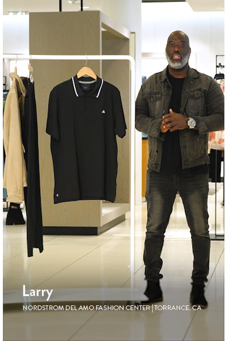 Go-To Cotton Blend Piqué Golf Polo video