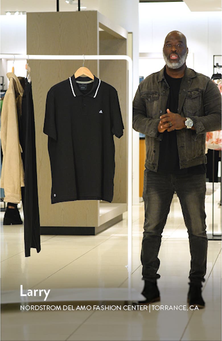 Go-To Cotton Blend Piqué Golf Polo, sales video thumbnail