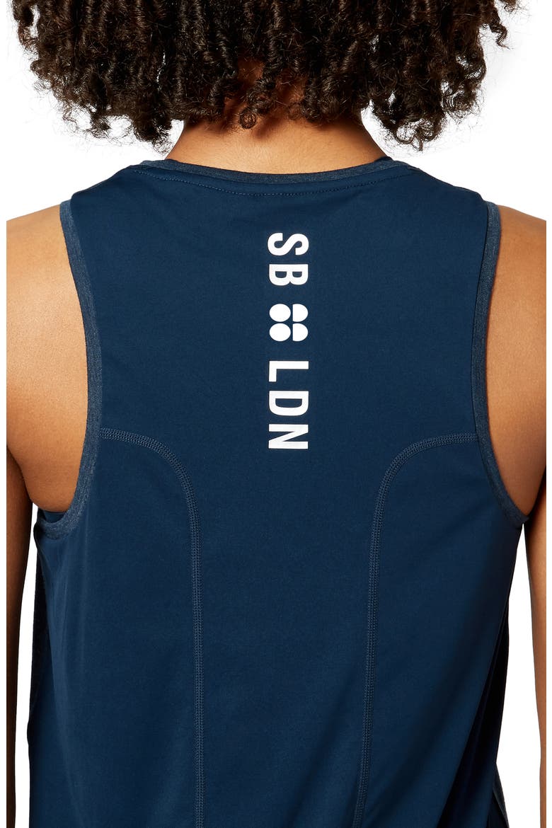 Pacesetter Run Tank, Alternate, color, BEETLE BLUE