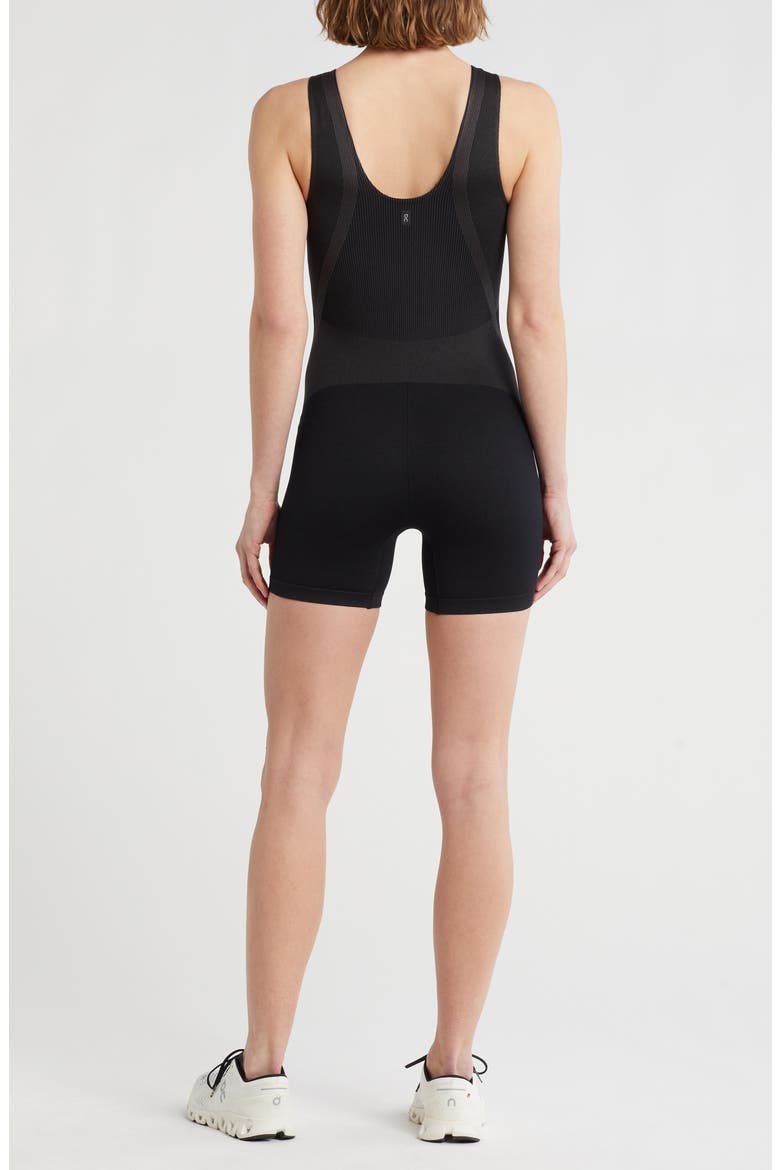 Studio Knit Bodysuit, Alternate, color, BLACK/ ECLIPSE