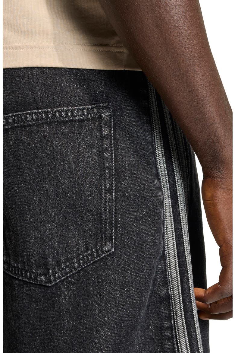 Firebird Denim Shorts, Alternate, color, TRUE BLACK DENIM
