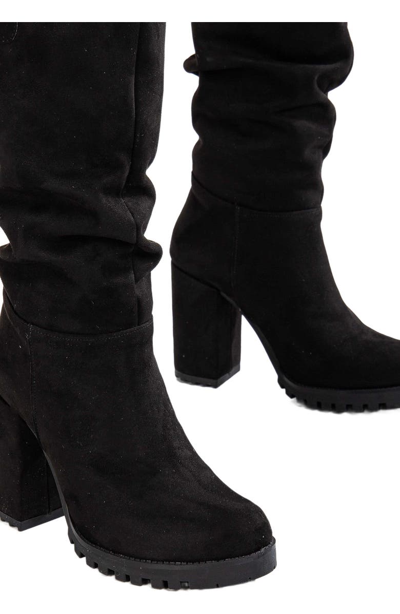 Forever & Always Shoes Anais Slouch Platform Knee High Boots, Alternate, color,