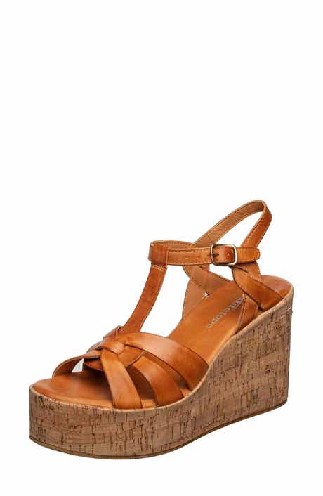 ANTELOPE Abana T-Strap Platform Wedge Sandal