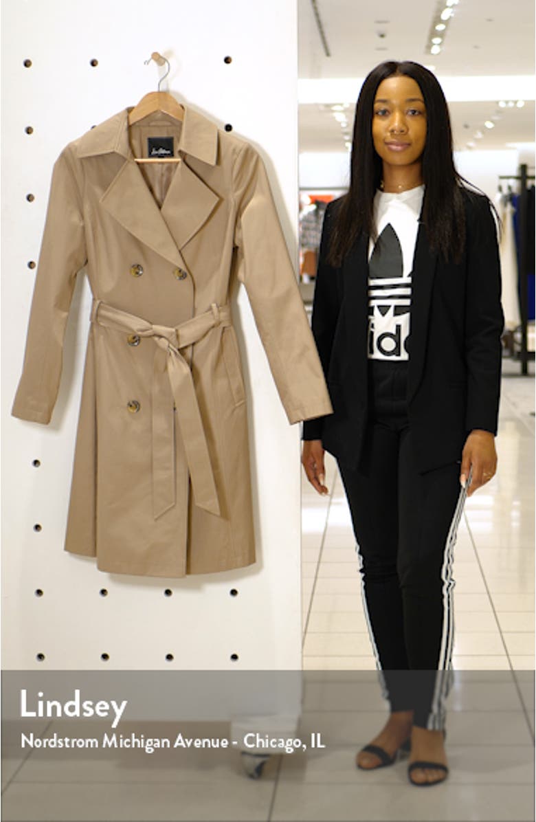 Double Breasted Trench Coat, sales video thumbnail