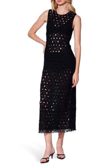 WALTER BAKER WALTER BAKER BRIANNA OPENWORK MAXI DRESS