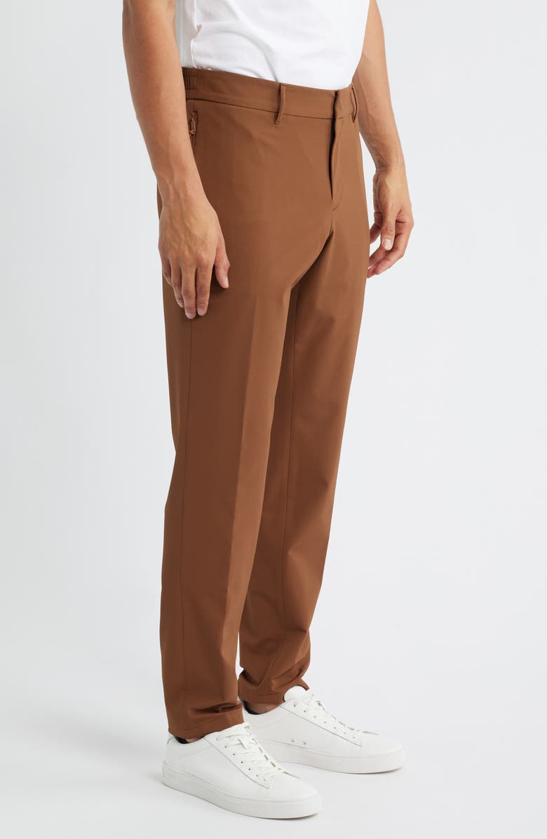 BOSS Genius Slim Fit Suit Pants, Alternate, color, Medium Brown